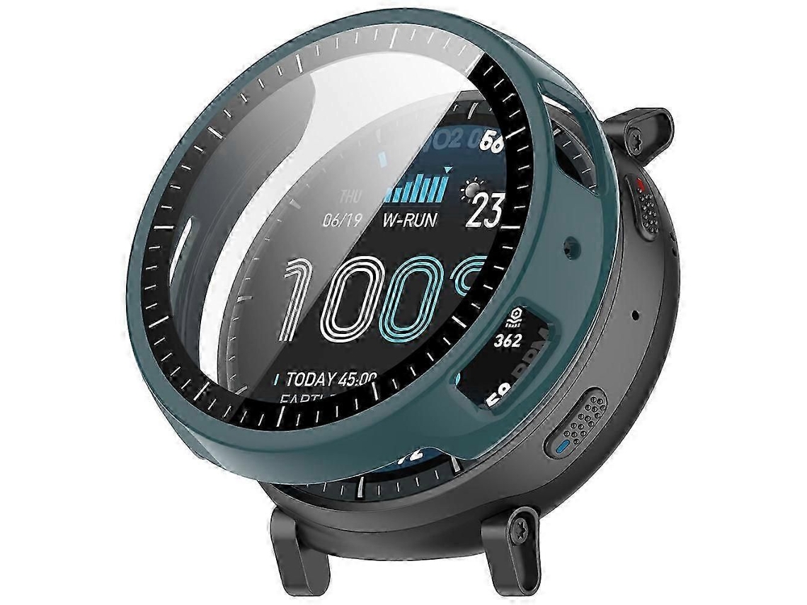 Capa Protetora Com Vidro Temperado E Escala Para Smartwatch Active Max