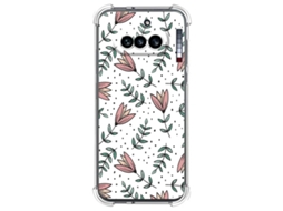 Capa Tumundosmartphone De Silicone À Prova De Choque Para Nothing Phone 4a 5g Com Estampa Floral 01 Desenho