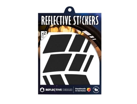 Autocolante para Roda de Bicicleta REFLECTIVE BERLIN X2