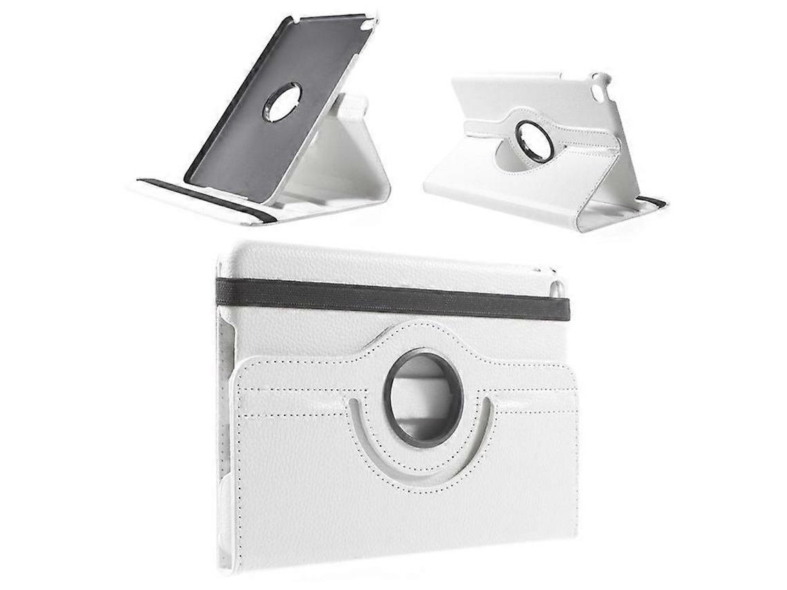 Capa De Couro Para Tablet Compatível Com Ipad Mini 4, Cor Lichia, Com Suporte Giratório De 360°.