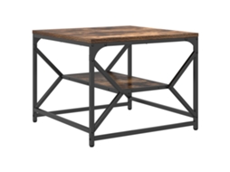Conjunto 1 Mesa De Centro Vidaxl Castanho Derivados De Madeira (51 X 50 X 40 Cm)