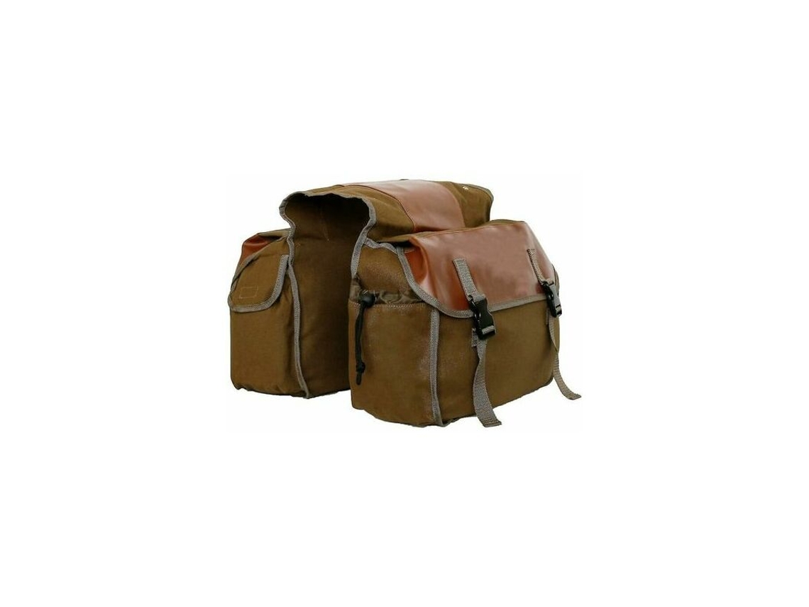 Bolsa Retrô para Bicicleta com suporte duplo BRILVIBERA