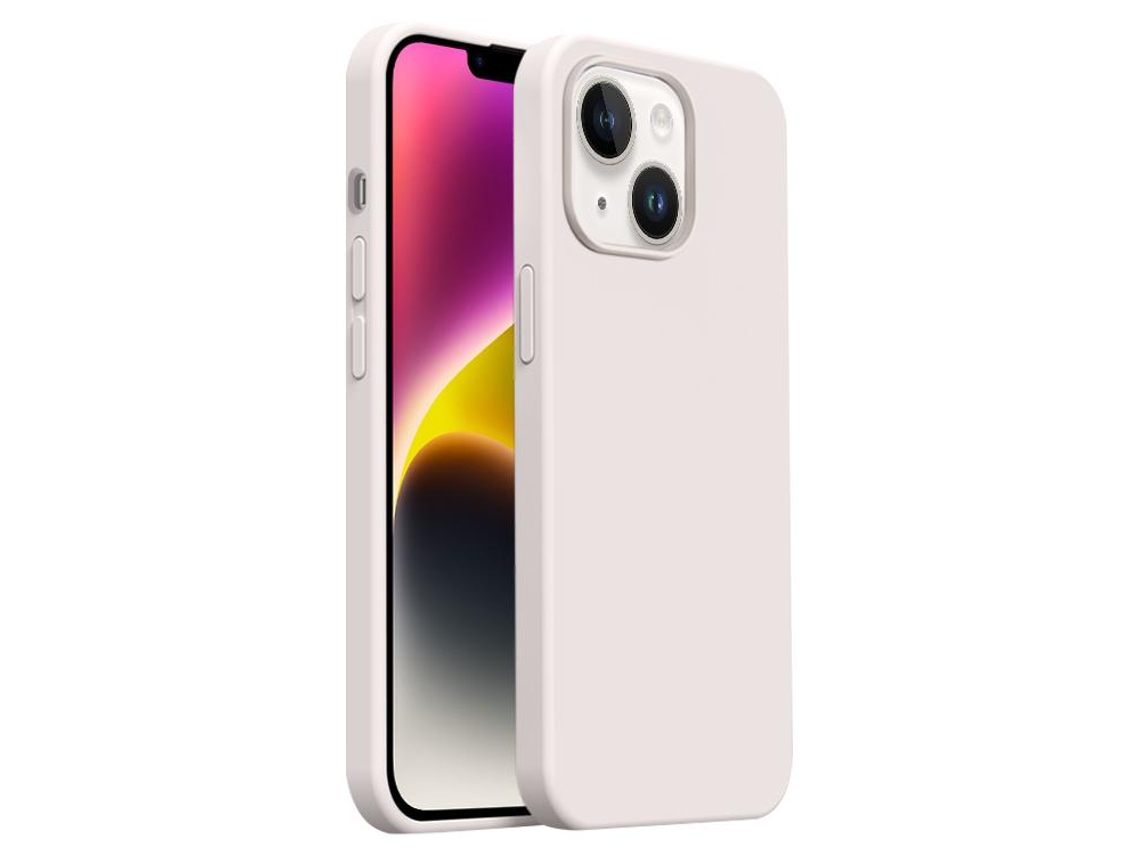 Capa De Silicone Líquido Ultra Fina Para Iphone 14 - Cobertura Total - Magsafe