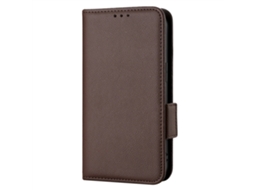 Capa Para Celular Em Couro Com Estampa De Lichiamarrom - Redmi Note 15 Pro 5g