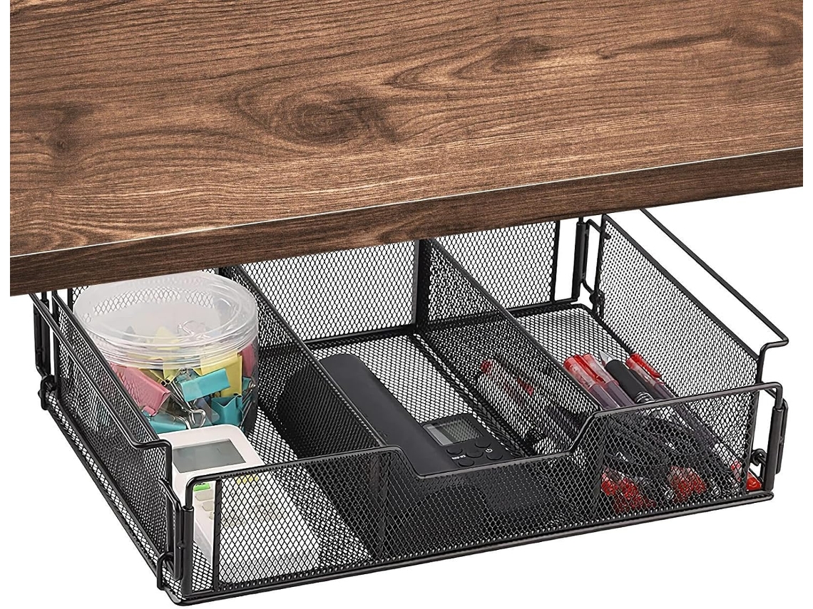 Cesto Organizador Para Gaveta Sob A Mesa | Cesto Organizador Para Gaveta Sob A Mesa Cesto De Metal Vayotoy