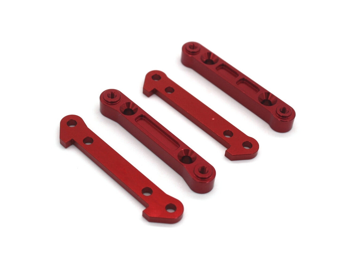 Gris 4pcs Braço Dianteiro Traseiro Metal Melhorado Zd Racing Dbx 10 10427s 9106s 1/10 Carros Rc Peças Acessórios 7181 MDUG