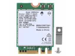 Placa De Rede Sem Fio 9260ngw Ngff Intel 1730mbps 802.11ac Bt5.0 Dual-band