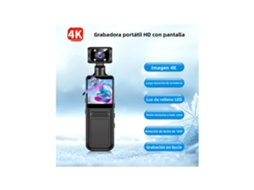 Mini Filmadora Digital Portátil de Alta Definição 4k 1080p MDUG