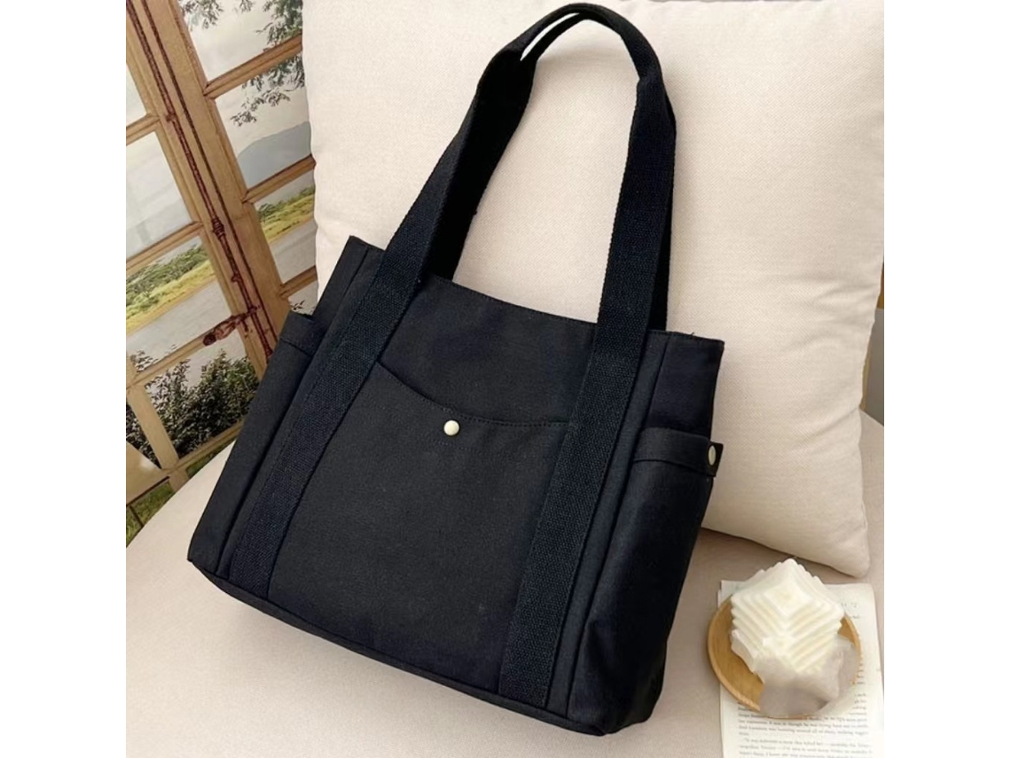 Bolsa de ombro AQUAFORGE, espaçosa, com bolsos, viagens, camping, trilhas