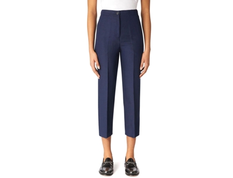 Calças De Mulher Tru Trussardi Trussardi Cigarette Linho (xl)