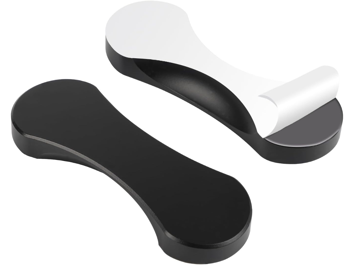 Conjunto De 5 Puxadores Autoadesivos Para Gavetas, 7,6 Cm (3 Polegadas), Foscos, Autoadesivos, Para Portas De Vidro Deslizantes, Sem Necessidade De