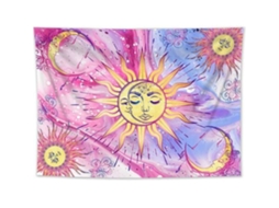 Pano Decorativo Mármore Rosa Pano De Parede Tie Dye Decoração De Quarto