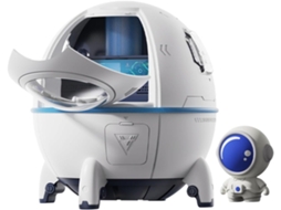 Umidificador Balacoo Astronauta Com Luz Noturna Led Colorida E Capacidade De 220ml