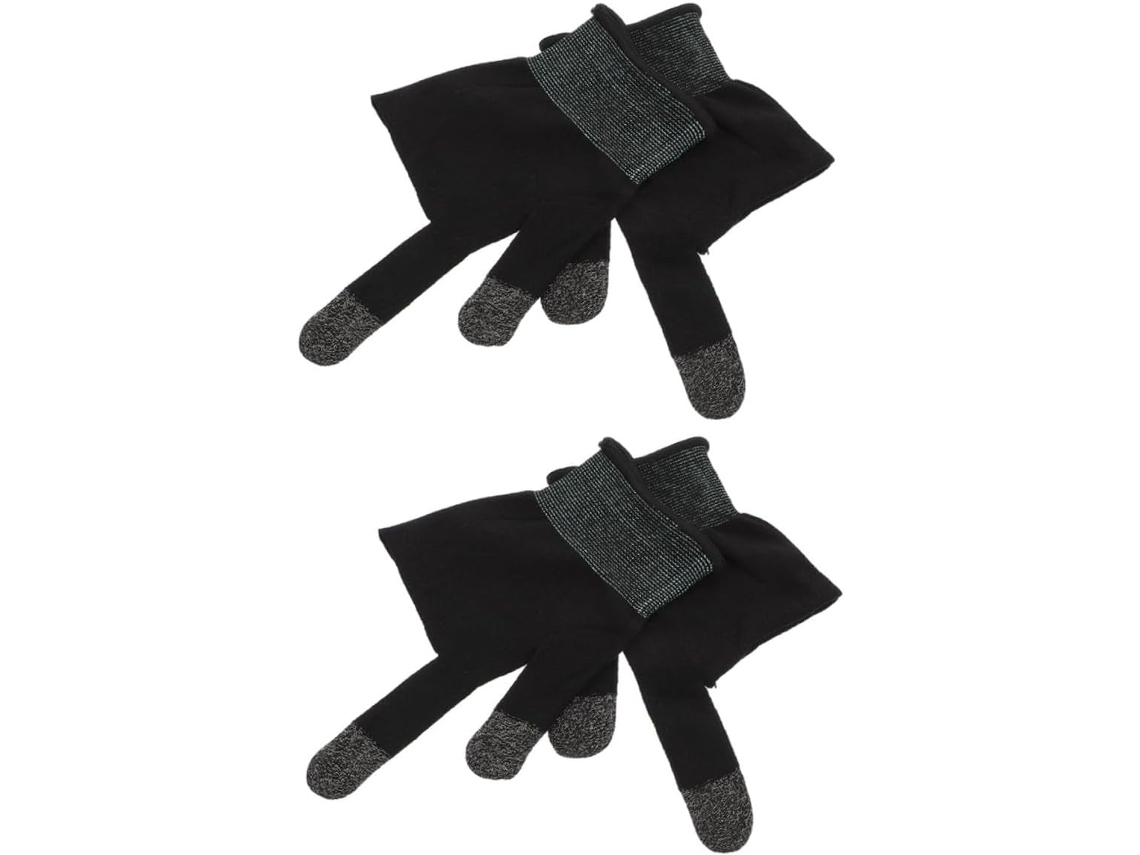 Toddmomy Protetores De Dedo Sintéticos Resistentes Ao Suor Para Jogos, Compatíveis Com Telas Sensíveis Ao Toque, Par