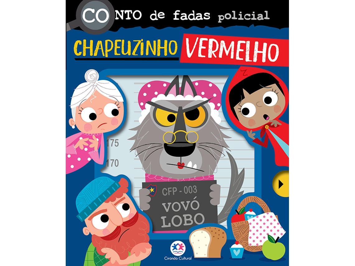 Livro Conto De Fadas Policial - Chapeuzinho Vermelho De Make Believe Ideas (português Do Brasil)