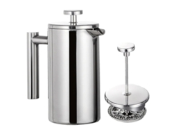 Jarra Prensa Francesa Em Aço Inoxidável De 350ml/800ml/1000ml, Cafeteira Com Isolamento Térmico Parede Dupla By