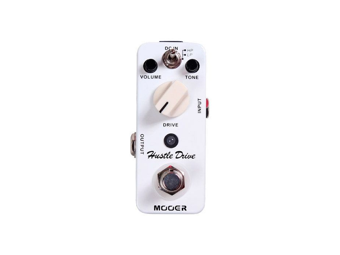 Pedal De Distorção Mooer Hustle Drive Distorção Moderna True Bypass Carcaça De Metal
