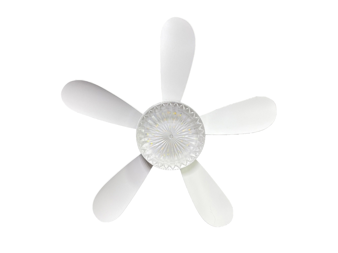 2026 lâmpada Ventilador de Teto E27 5 Pás Silencioso Vento Forte Regulável com Controle Remoto para Quarto de Crianças Lar