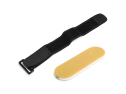 Suporte De Celular Momostick Com Almofada De Gel, Alça De Dedo Antiderrapante E Braçadeira Para Celular, Amarelo_tfrf