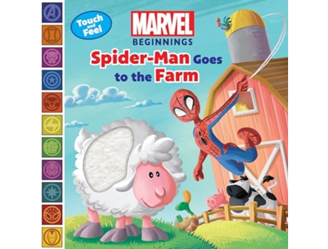 Livro Marvel Beginnings Spider Man Goes to the Farm de Steve Behling (Inglês - Capa Dura)