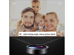 Webcam Full HD YURU 1080p com Microfone Ângulo 90° para PC Laptop