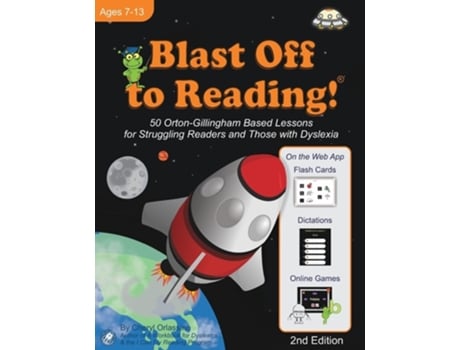 Livro Blast Off to Reading! 50 Orton-Gillingham Based Lessons for Struggling Readers and Those with Dyslexia de Cheryl Orlassino (Inglês)