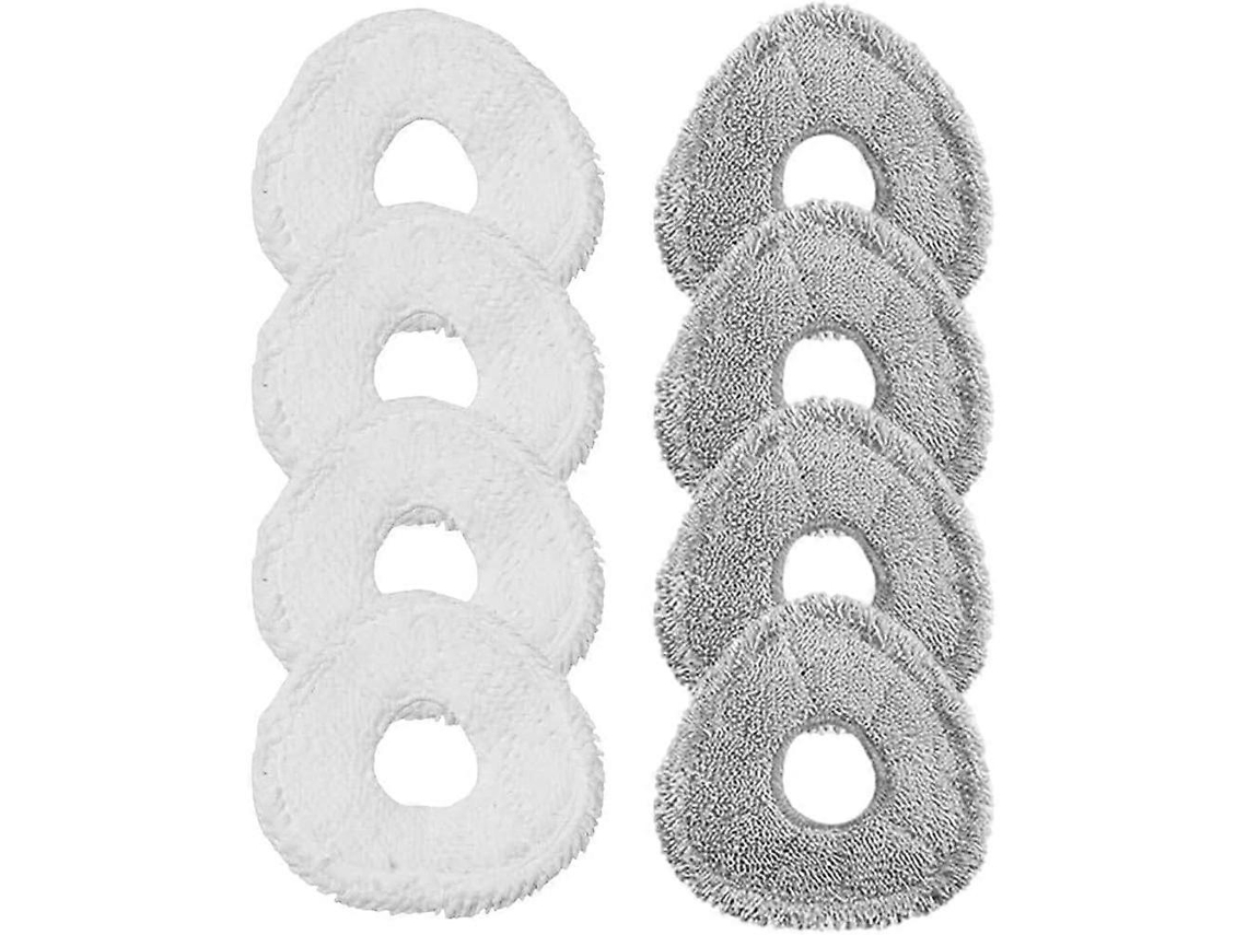 Conjunto De 8 Panos De Limpeza Laváveis Para Aspirador Robô Narwal Freo._ptg