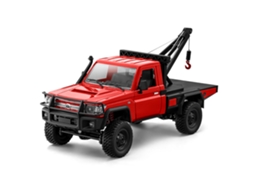 Carro Rc Mn82t 1/12 2.4g 4wd Vermelho para Toyota Lc79 Rock Crawler Rtr com Luz Led, Modelo de Camião Off road para Escalada, Brinquedo MDUG