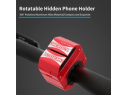 Suporte de Telefone Business rotativo, ajustável, para bicicletas, motos, com fixação para celulares de 40 a 90mm S/MARCA