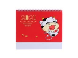 1Pcs Calendário de Ano de Boi ALLINLESS