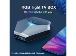 Caixa De Tv Inteligente 8k Reprodutor Wifi 2.4g/5g