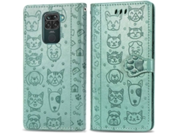 Capa Xiaomi Redmi Note 9 HONGWE. Livro Verde