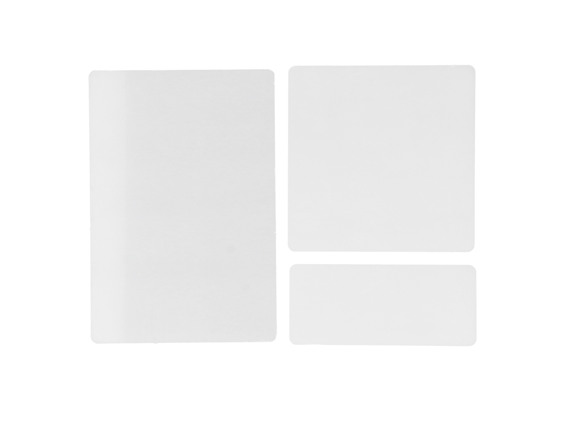 3 Peças De Discos De Corte Die 22x15cm 15x15cm 15x6.5cm Placas Padrão Para Máquinas De Corte Die