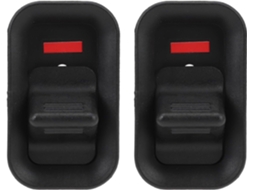 Puxador Deslizante Para Fechadura De Porta Interna, Resistente E De Longa Vida Útil, Com Interruptor Em Abs, Modelo