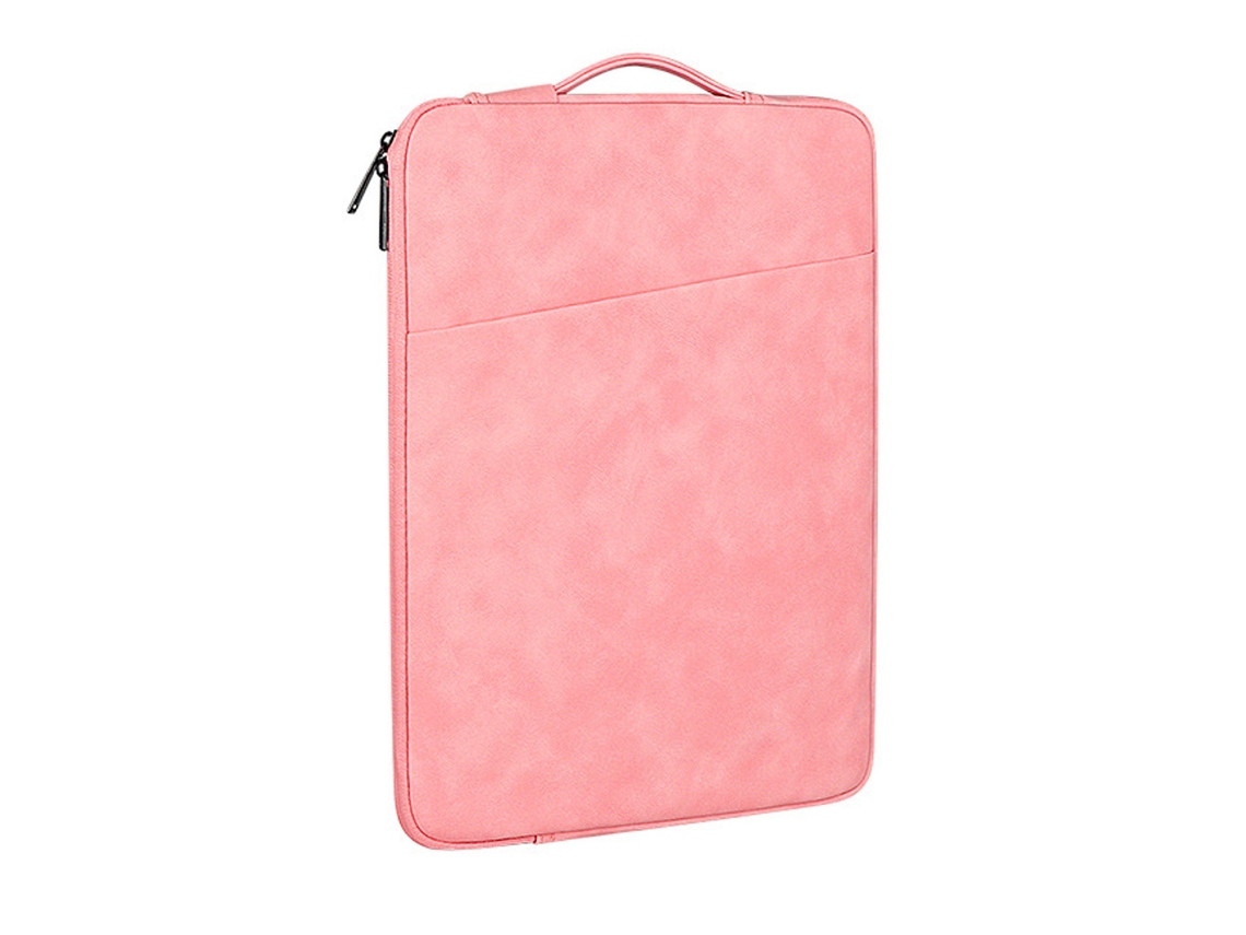 Capa Para Laptop Impermeável Bolsa Em Couro Macio Bolsa Portátil For 14,1 15,4 Polegadas
