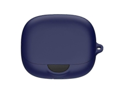 Capa de Silicone para Estojo de Carregamento do Fone de Ouvido Bluetooth Anker Soundcore Aerofit Pro Azul