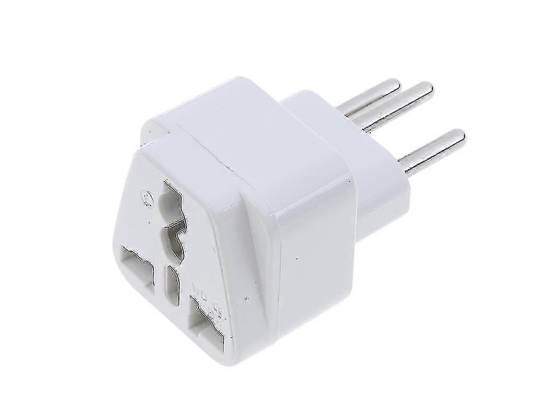 Adaptador De Viagem Universal Para Tomadas De Energia Ca Do Reino Unido/eua/ue Suíça(branco)