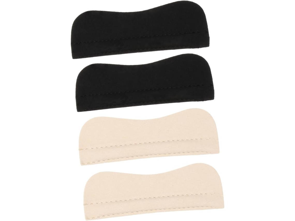 2 Pares De Protetores Calcanhar Em Gel Antiderrapantes Látex Para Prevenir Bolhas E Assaduras Cuidado Com Os Pés Homens
