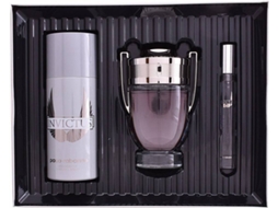 Coffret PACO RABANNE Invictus Edt 100 ml + Desodorante Spray 150 ml + 10 ml Mini Edt