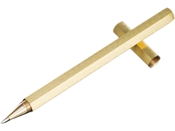 Caneta Em Gel Com Ponta De 0,5 Mm E Design Hexagonal, Elegante Na Cor