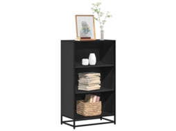 Vidaxl Estante 60x35x107,5 Cm Contraplacado Preto