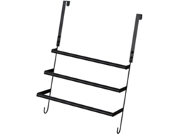 Cabide Para Toalhas De Grande Capacidade, 60cm 24 Polegadas, Com Ganchos Multifuncionais Que Se Adaptam À Maioria Das