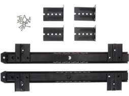 Trilhos Deslizantes De Aço Solustre Para Teclado E Gavetas, Com Capacidade De Carga 10kg 22lb, Para Armários E Móveis