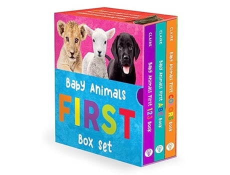Livro Baby Animals First Box Set de Alexandra Claire (Inglês)