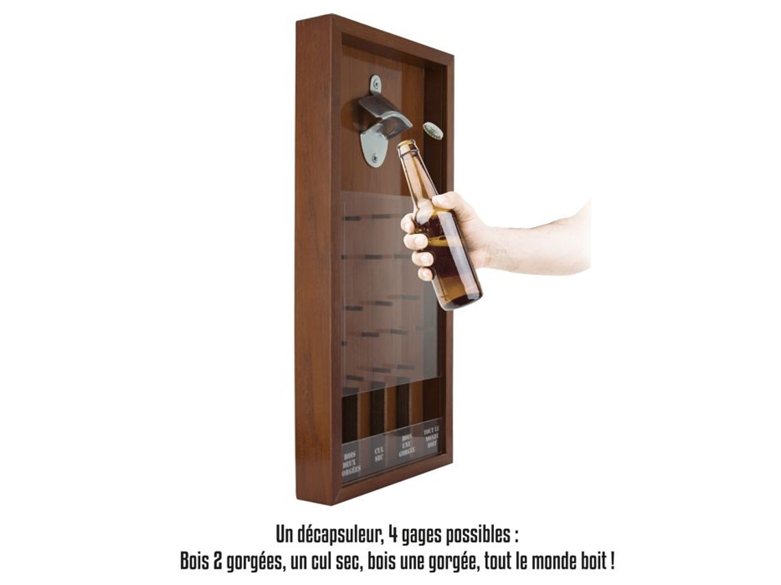 Jogo De Bebida, Senhor Bugiganga, Saca, Rolhas, Marrom E Transparente
