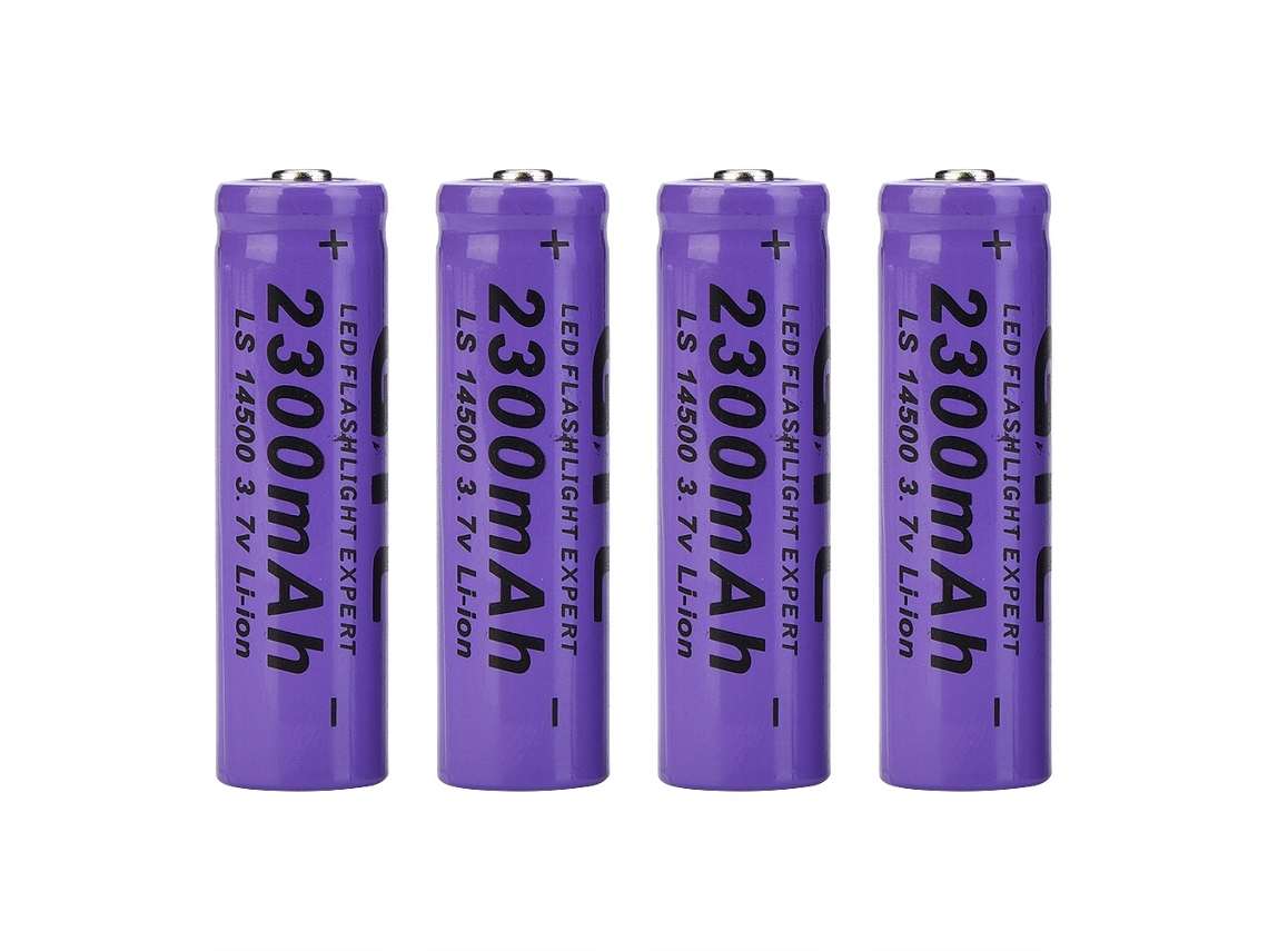 Bateria Recarregável EOOCOO (tensão de 3,7v, Capacidade de 2300mah, Modelo 14500)