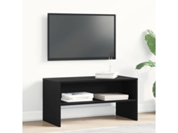 Vidaxl Móvel De Tv 80x40x40 Cm Derivados De Madeira Carvalho Preto