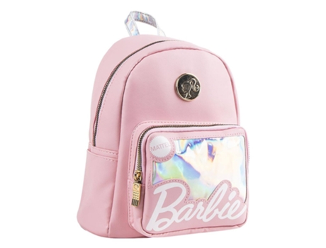 Mochila Casual Infantil Rosa Pacote De 4 Meias Barbie Tamanho 31 34 Licencias Infantiles