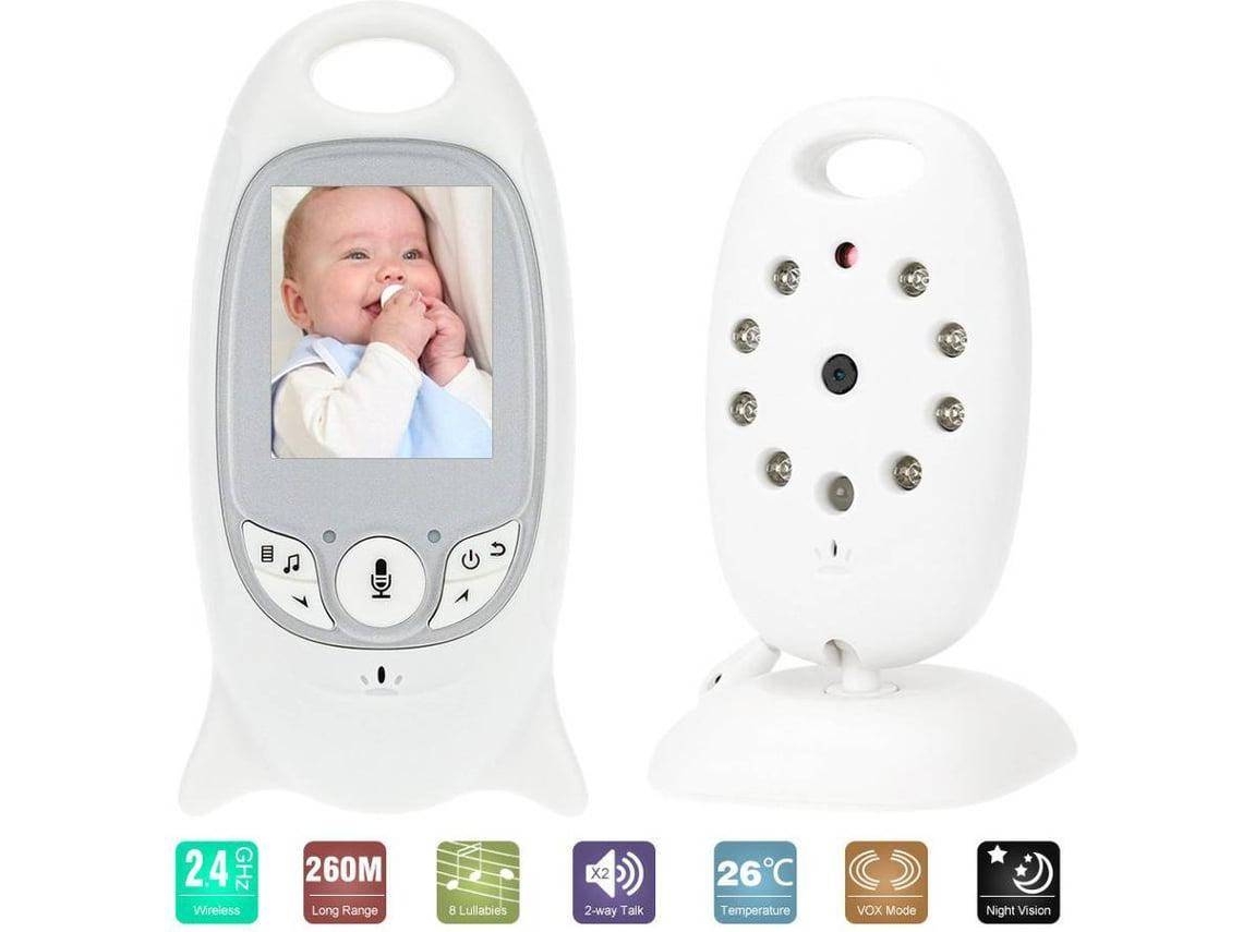 Intercomunicador ZRUXE para Bebé  VB601 (Outlet Grade A - Vídeo - Alcance até 50 m)