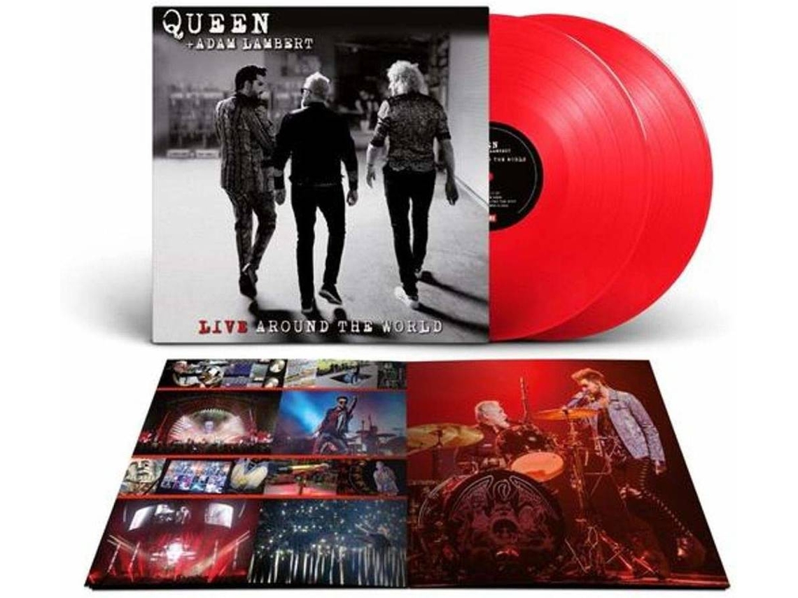 LP2 Queen + Adam Lambert: Live Around The World-Coloured Vinyl